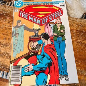 Comic Book - DC - Superman - The Man of Steel - #6 - December 1986